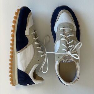 Spalwart Trail Type A Sneakers Navy Suede Canvas Gum Sole Womens 7 US 37 EU